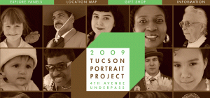 Tucson Portrait Project Public Art - Tucson, AZ