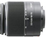 Image of Sony Alpha 18 mm - 70 mm DSLR lens