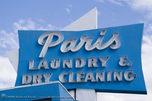 Photo of Paris Laundry & Dry Cleaning Classic Sign