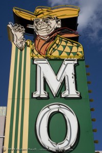 Neon Musuem Restored Signs on Fremont St. Las Vegas