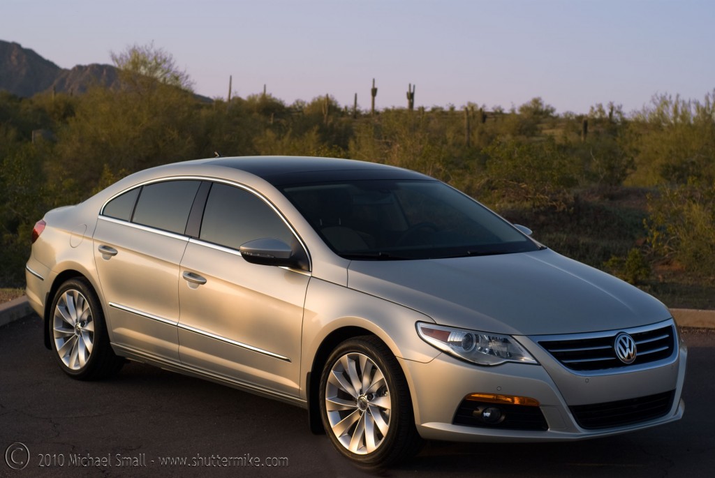 Photograph of a Volkswagen CC