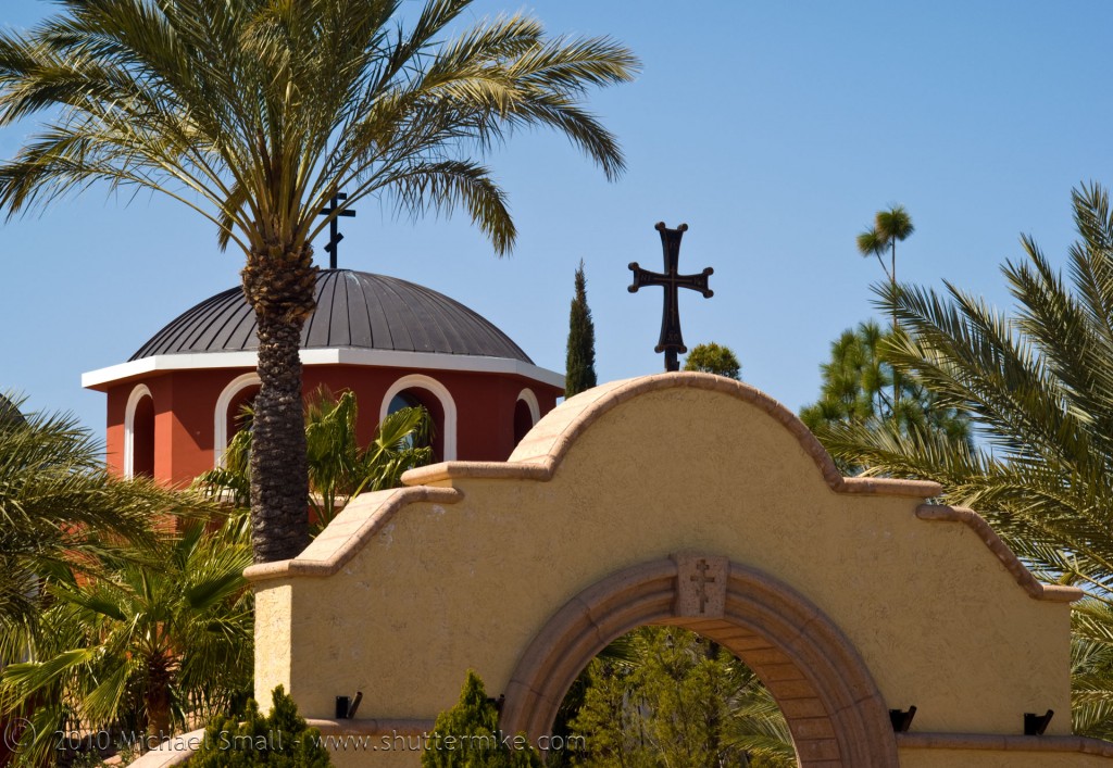 Photo of the St Anthony's Greek Orthodox Monastery Main Gates