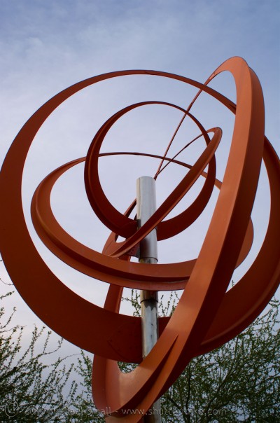 Photo of a Sculpture at Burton barr Central Library in Phoenix, AZ