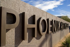 Photo of the Phoenix Art Museum sign