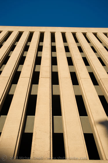 Photo of a downtown Phoenix building facade