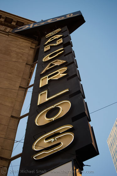 Photo of the San Carlos Hotel in downtown Phoenix