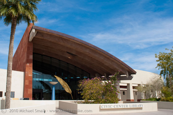 Photo of the Scottsdale Civic Center Library
