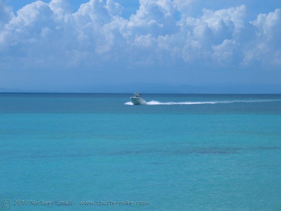 Photo of the Caribbean Sea off Vieques, Puerto Rico