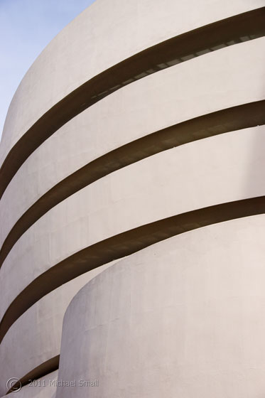 Photo of the Guggenheim Museum in New York City