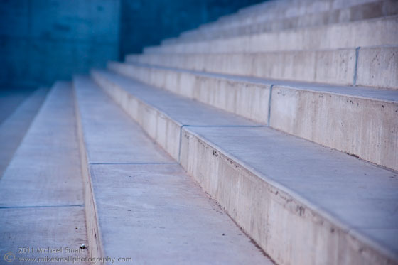 Photo of concrete steps