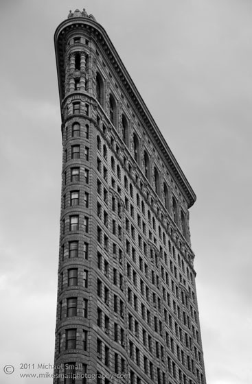 Photo of the Flatiron Building in New York City