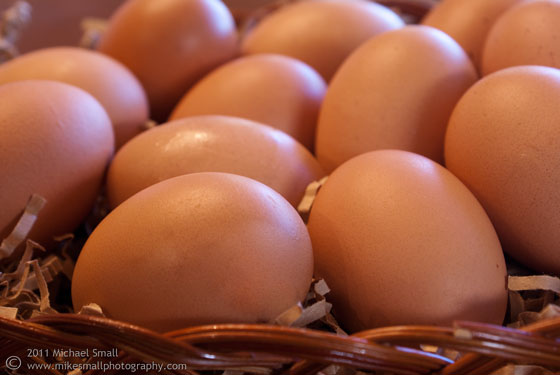 Photo of brown eggs