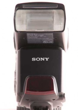 Photo of the front of the Sony Alpha HVL-F42AM Flash