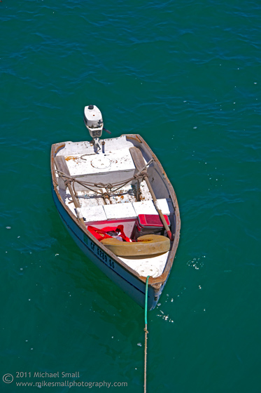 Photograph of a dingy boat