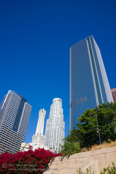 Photo of a Los Angeles skyscraper