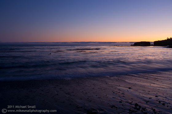 Photograph of Pismo Beach at sunset