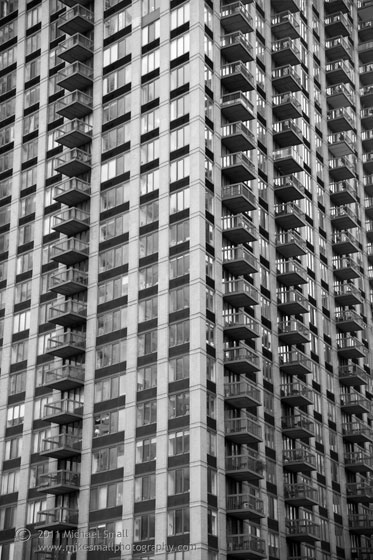 Photo of highrise apartments in NYC