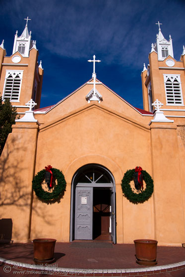 Photo of San Felipe de Neri church in Albuquerque