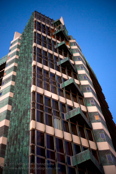 Photograph of Frank Lloyd Wright's Price Tower